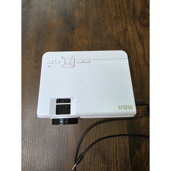 RCA Home Theater Projector With Remote, Power Supply & Manual Model RPJ136 White - Picture 3 of 16